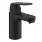 Grohe Get S h�ndvaskarmatur m/push-open bundventil - Mat sort