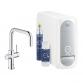 Grohe Blue Home k�kkenbatteri m/U-tud - Krom