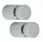 Lavabo Luna h�ndkl�dekrog - 2 stk - Krom