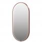 Sanibell Ink SP28 ovalt spejl m/lys, varme og sensor 60 x 120 cm - B�rstet kobber