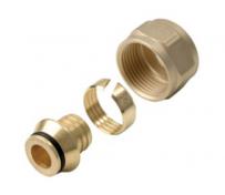 Wavin Koblingss�t 16 mm x 3/4