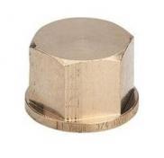 Slutmuffe R&oslash;dgods Silicium Bronze 3/4"