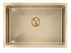 Lavabo Wave 49 h�ndvask t/bordplade - B�rstet messing