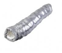 Isoleret flexslange PE �152 x 4000 mm, hvid