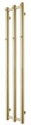 TVS Plus 3 h�ndkl�det�rrer - 26,5x140 cm - Poleret messing/Guld