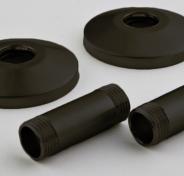 Str&oslash;mberg tilslutningss&aelig;t TS14  57mm - Mat sort