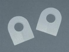 Gabotherm roset hvid 12 mm selvkl�bende