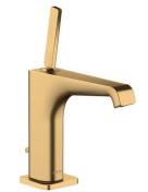 AXOR Citterio h�ndvaskarmatur 125 m/l�ft-op ventil - B�rstet messing