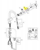 Grohe Minta kappe - Supersteel