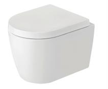 Duravit ME by Starck Compact Rimless v�gh�ngt toilet m/HygieneGlaze Plus - Mat hvid