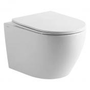 Lavabo Studio RIMless v�gh�ngt toilet inkl s�de m/softclose - Hvid