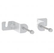 Geberit DuofixBasic s�t v�gbeslag til enkeltmontering 2 stk.