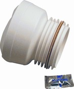 Multikvik combi klosettilslutning udvendig