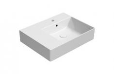 GSI Kube X 60 asymmetrisk h�ndvask t/v�g - ExtraGlaze