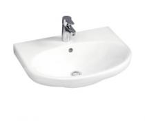 Gustavsberg 5560 Nautic 60 h�ndvask t/v�g - Uden overl�b - 1 hanehul - Ceramic+