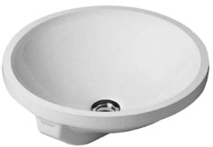 Duravit Architec �40 h�ndvask t/underlimning - Uden hanehul - Med overl�b