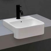 Lavabo 35 semi-indbygget h�ndvask - 1 hanehul