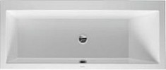 Duravit Vero rektangul�rt badekar 1700x700 - Rygl�n venstre