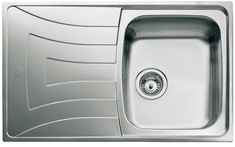 Intra UNI100DR k�kkenvask - Rustfrit st�l