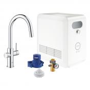 Grohe Blue Professional k�kkenbatteri m/C-tud og udtr�k - Krom