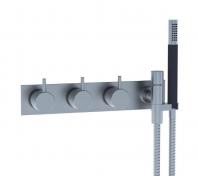 Vola 874R karbatteri m/h�ndbruser - Krom