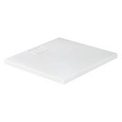 Duravit Stonetto brusekar 900x900mm - Hvid mat