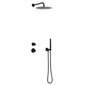 Damixa Iris DS 1 brusesystem til indbygning - Mat sort