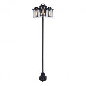 Lutec Tradition Kelsey udend�rs standerlampe t/3 p�rer - Mat sort