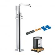 Grohe Essence komplet fritst�ende badekararmatur - Krom