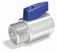 Broen Ballofix kuglehane med h�ndtag muffe/nippel