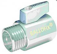 Kuglehane m/n forkr. 1/2 med forkromet h�ndtag