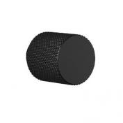 If� knopgreb m/riflet overflade - Sort