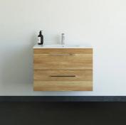 Dansani Mido+ 80 m�belpakke m/Amber vask og 2 skuffer - Varm eg