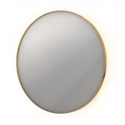 Sanibell Ink SP17 rundt spejl m/backlight, varme og sensor �100 - B�rstet mat guld