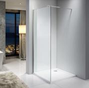 Nortiq fast brusev�g 70x190 - Klar glas/krom