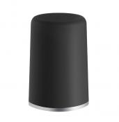 Beslagsboden d�rstopper til gulv eller v�g - Sort