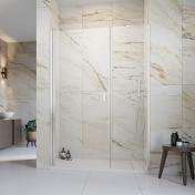 Str�mberg Noma 45 svingd�r m/sidepanel 1000mm - Venstre - Krom