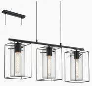 Eglo Loncino pendel p� skinne - Sort