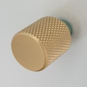 Str&oslash;mberg Rund m&oslash;belknop &Oslash;22 mm - Messing