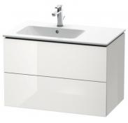 Duravit L-Cube vaskeskab - Hvid h�jglans