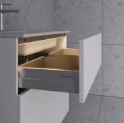 Dansani Lys i 1 skuffe 120 cm + elstik E