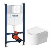 Duravit Soleil by Starck compact RIMless toiletpakke inkl. s�de m/softslose, cisterne og hvid betjening
