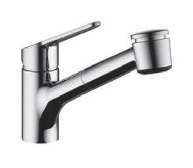 KWC Isla m/udtr&aelig;k - Krom