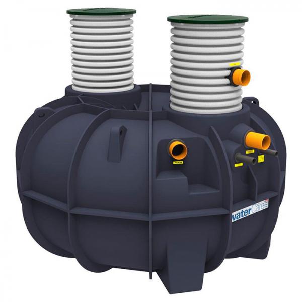 Watercare komplet regnvandsanl&aelig;g til hus 3300L