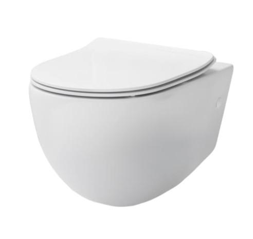 Lavabo File 2.0 Rimless v&aelig;gh&aelig;ngt toilet - Hvid