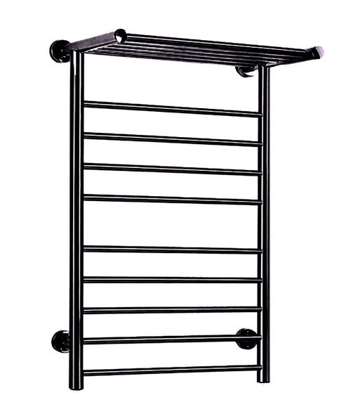 TVS Eldo H h&aring;ndkl&aelig;det&oslash;rrer m/hylde - Sort