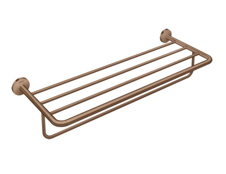 Axor Universal Circular h&aring;ndkl&aelig;dehylde m/h&aring;ndkl&aelig;destang - B&oslash;rstet r&oslash;dguld