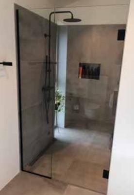 Bath brused&oslash;r med fast side - Matsort