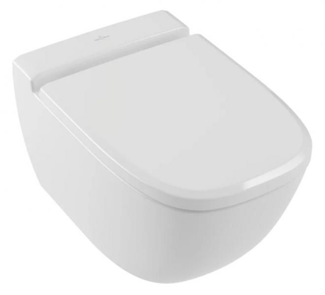 Villeroy & Boch Antheus Rimless v&aelig;gh&aelig;ngt toilet m/Ceramic+ - Hvid