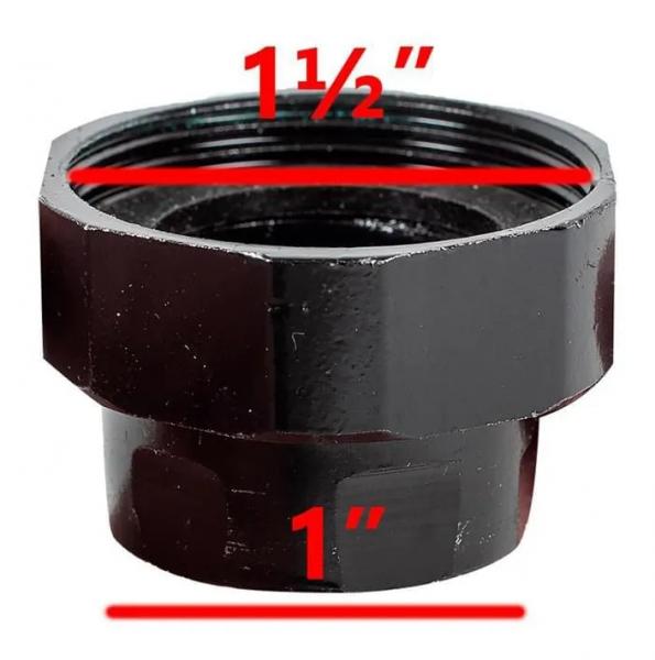 Unions-s&aelig;t 1" til Cirkulationspumpe Lang&aring;